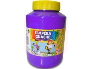 Tinta Guache 500ml Roxo - Acrilex