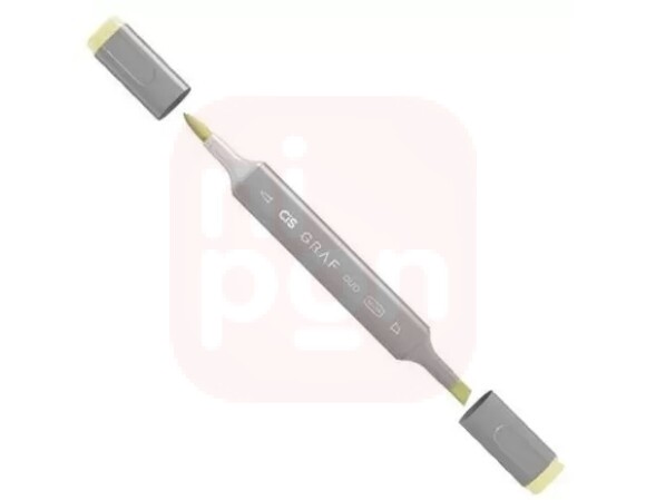 Brush Pen Graf Duo 37 Pastel Yellow - Cis