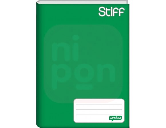 Caderno Brochurão Capa Dura 96Fls VERDE STIFF