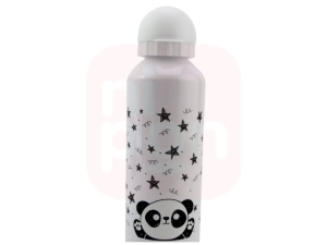 Garrafa De Alumínio Com Tampa 500ml Pandas Squeeze