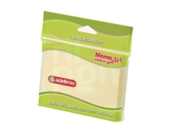 POST IT 76X102 AMARELO 100 FLS