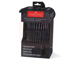 Estojo De Tecido Supersoft C/72 Cores SOFT FABER-CASTELL