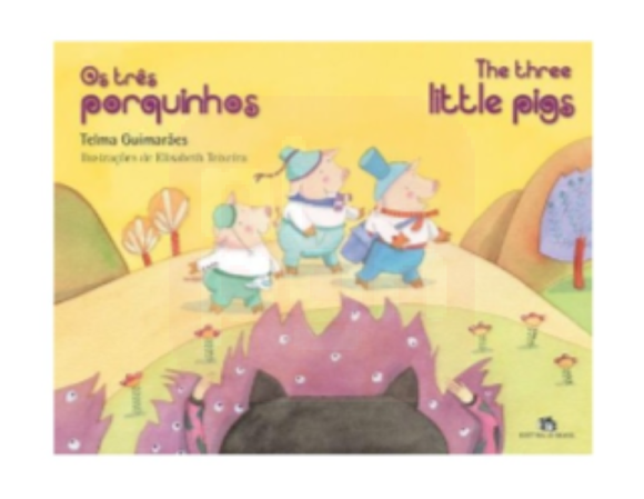 Livro The Three Little Pigs - Os Três Porquinhos