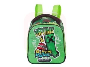 Lancheira Escolar Minecraft com Potinho e Garrafinha – Sestini