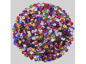 Lantejoula Escolar 100g – Cores 